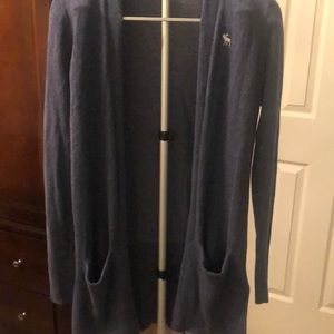 Ambercrombie Blue cardigan